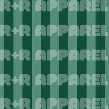 Load image into Gallery viewer, christmas green stripes
