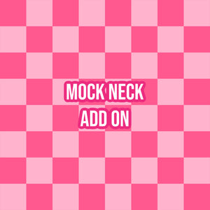 Mock neck add on